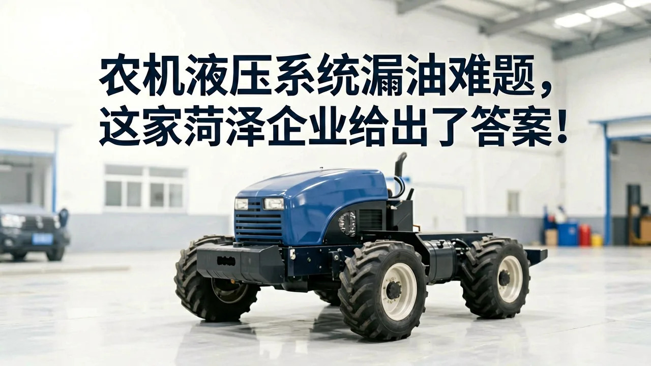 农机液压系统漏油难题，这家菏泽企业给出了答案