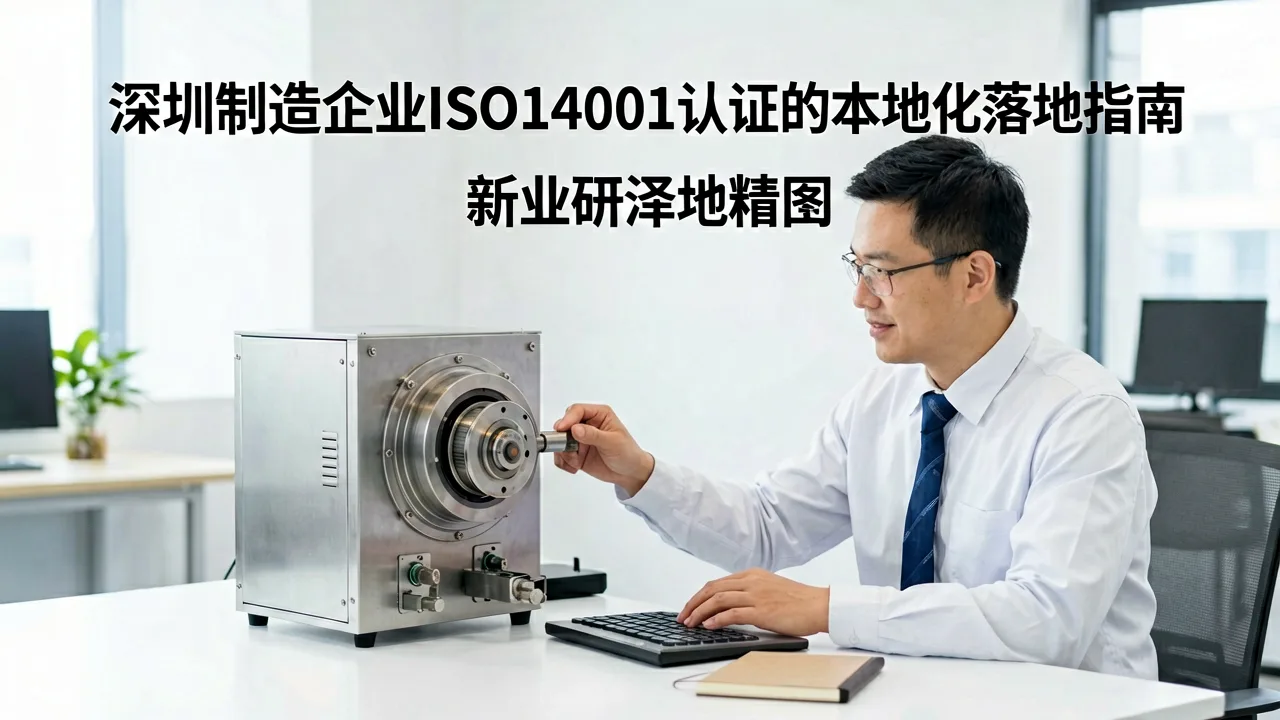 深圳制造企业ISO14001认证的本地化落地指南